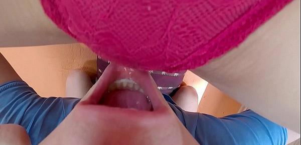  Clit Licking and Pussy Eating POV till Explosive Orgasm - EXTREME CLOSE UP Amateur MrPussyLicking